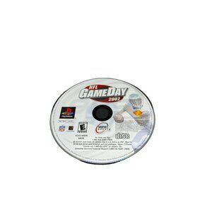 NFL GameDay 2002 Playstation PS1 Video Game Disc Only